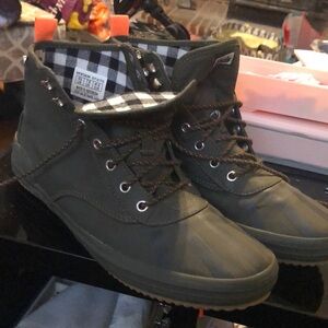 Keds~Palladium Green Ankle Boots~New With out Box~size 10